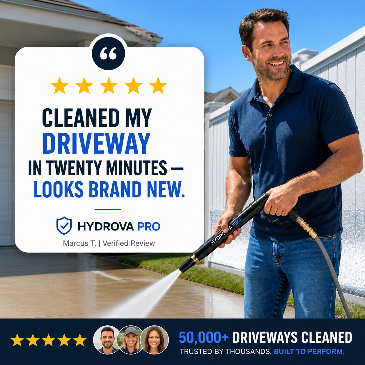Hydrova Pro™ High-Pressure Cleaning Nozzle